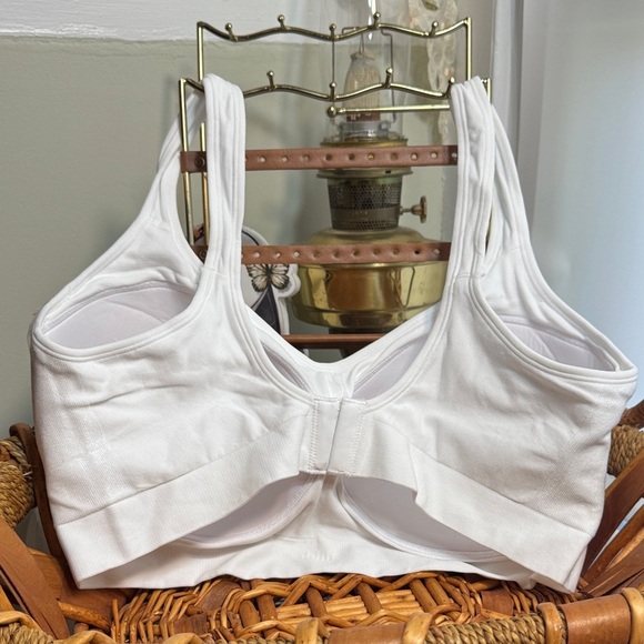 Truekind White Bra Women 4XL with Extender - Picture 5 of 8
